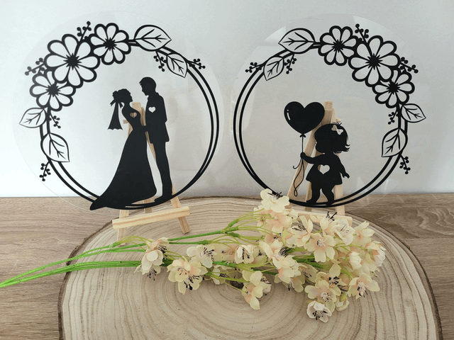 Mariage - Décoration triptyque