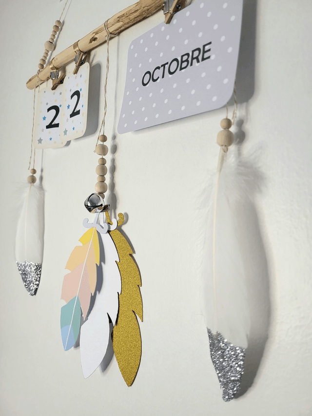 Calendrier perpétuel - Suspension bohème