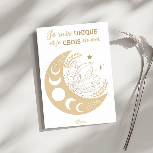 Affiche Mantra - Croire en moi