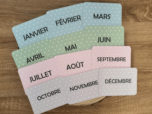 Calendrier perpétuel - Suspension bohème