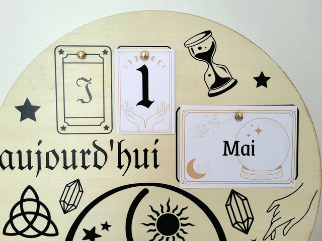 Calendrier perpétuel - Tarot