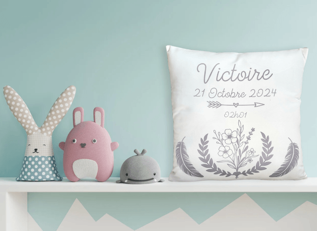 Housse de coussin - Fleurs