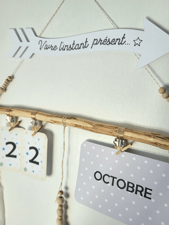 Calendrier perpétuel - Suspension bohème