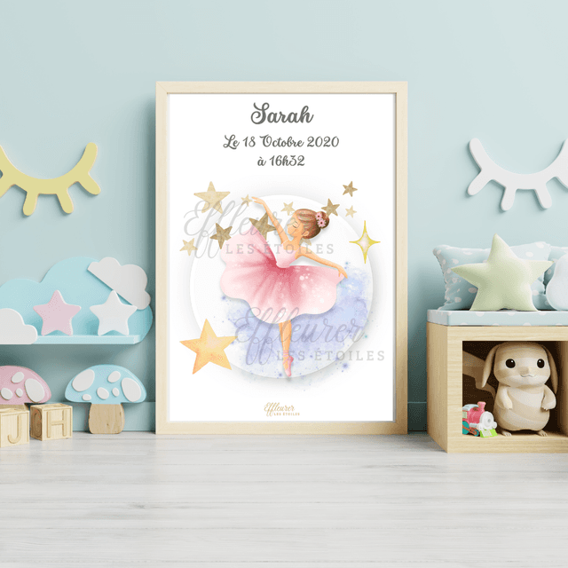 Affiche Bébé - Danseuse étoile
